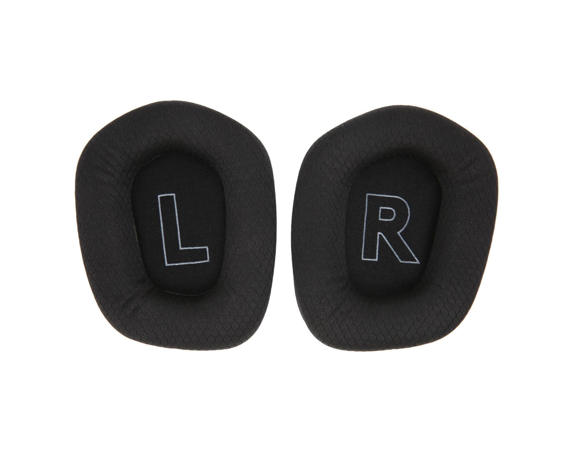 Earpads Cushions Breathable Comfortable Elastic Replacement Ear Pads for Logitech G733 Headphones Black