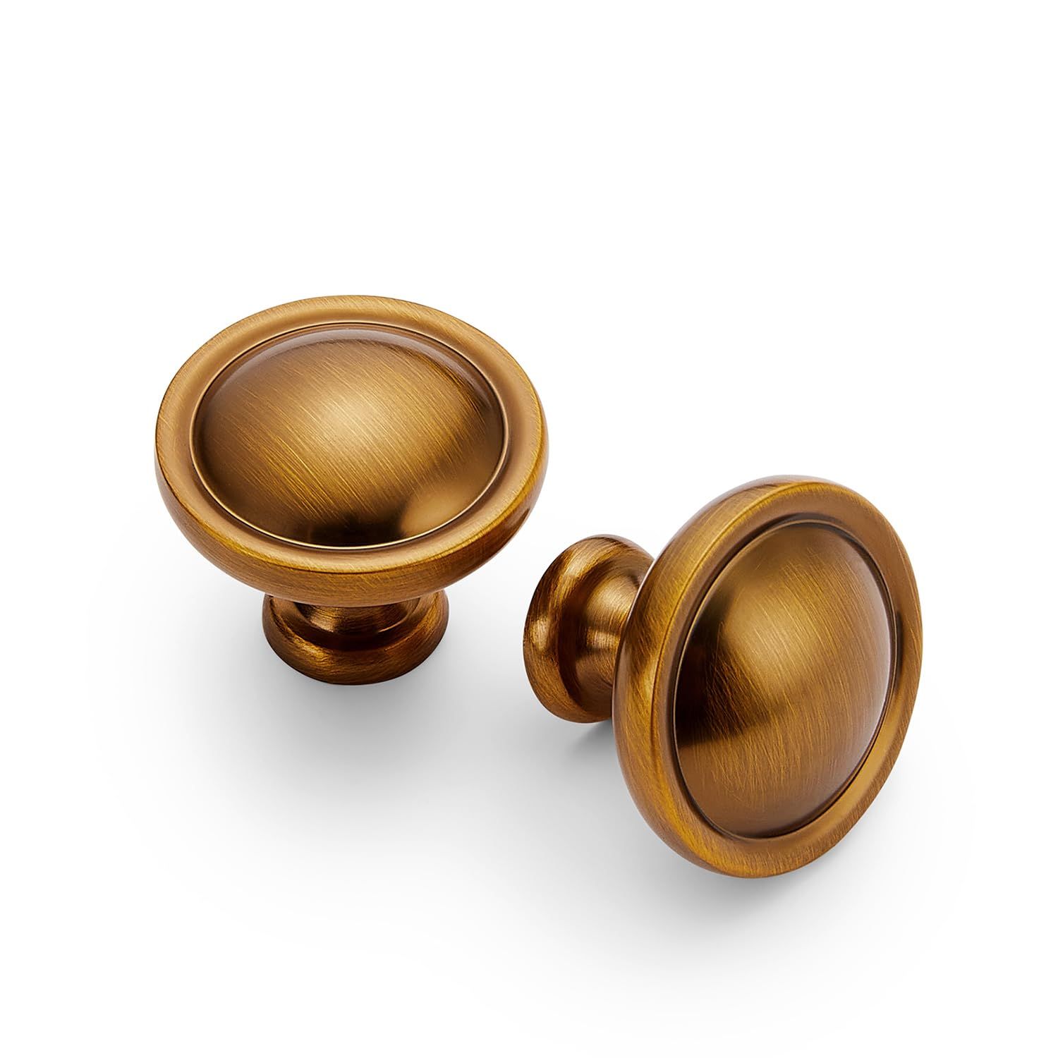 10 Set 1.2" Cabinet Hardware Antique Brass Knobs Kitchen Cabinet Office Bathroom Dresser Drawer Wardrobe knobs
