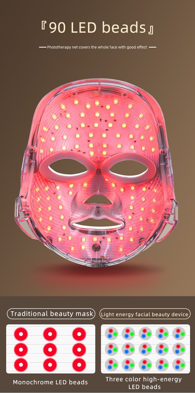 Facial Beauty Device LED Skin Whitening Anti-Aging Skincare — image 4