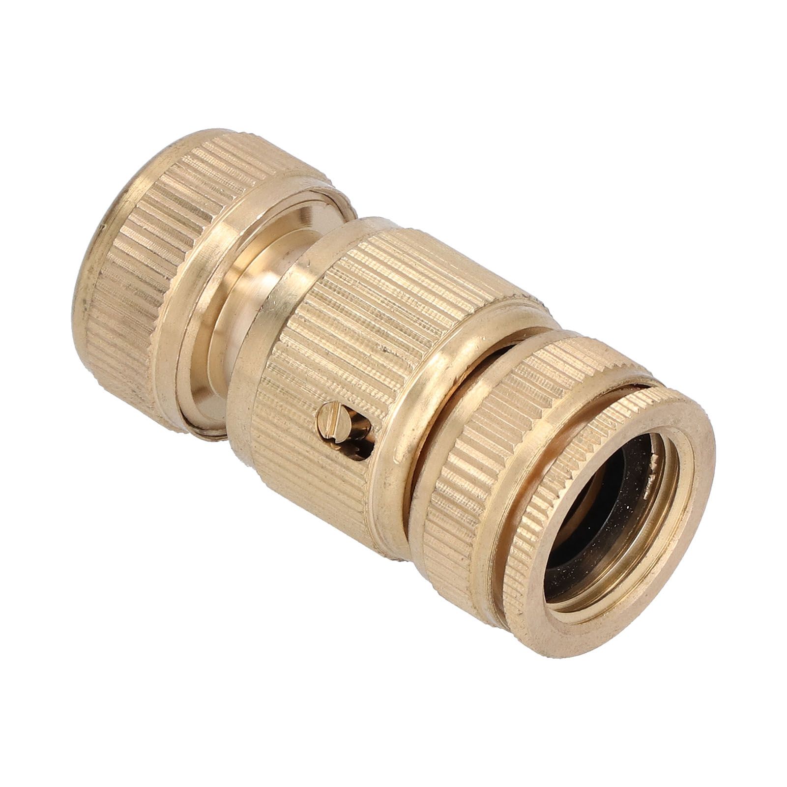 Garden Hose Quick Connect 1/2 Inch Brass Material Removable Wide Range of Applications Durable Hose Connectors — image 5