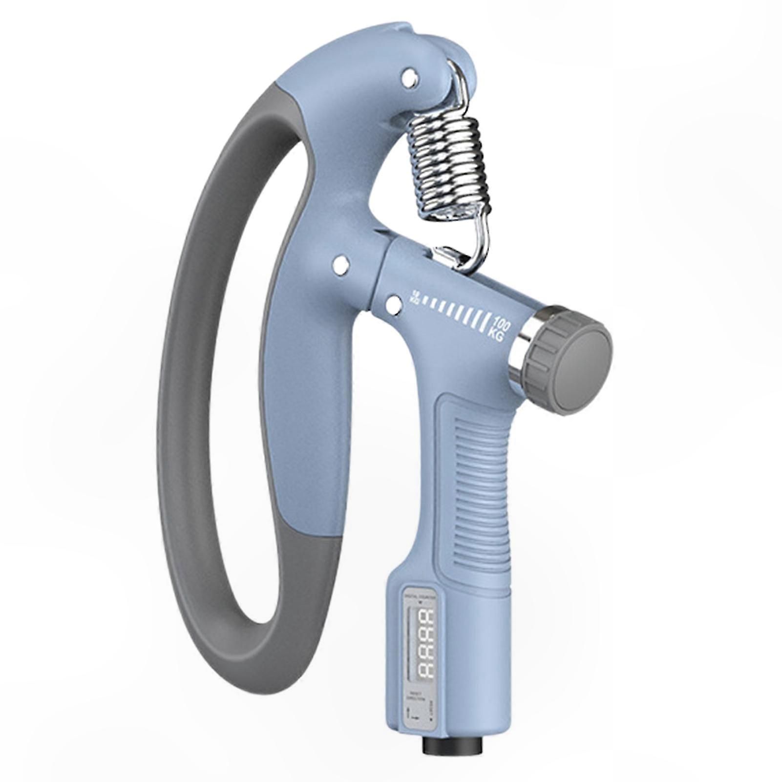 Adjustable TPR Hand Grip for Fitness and Strength Training - Blue