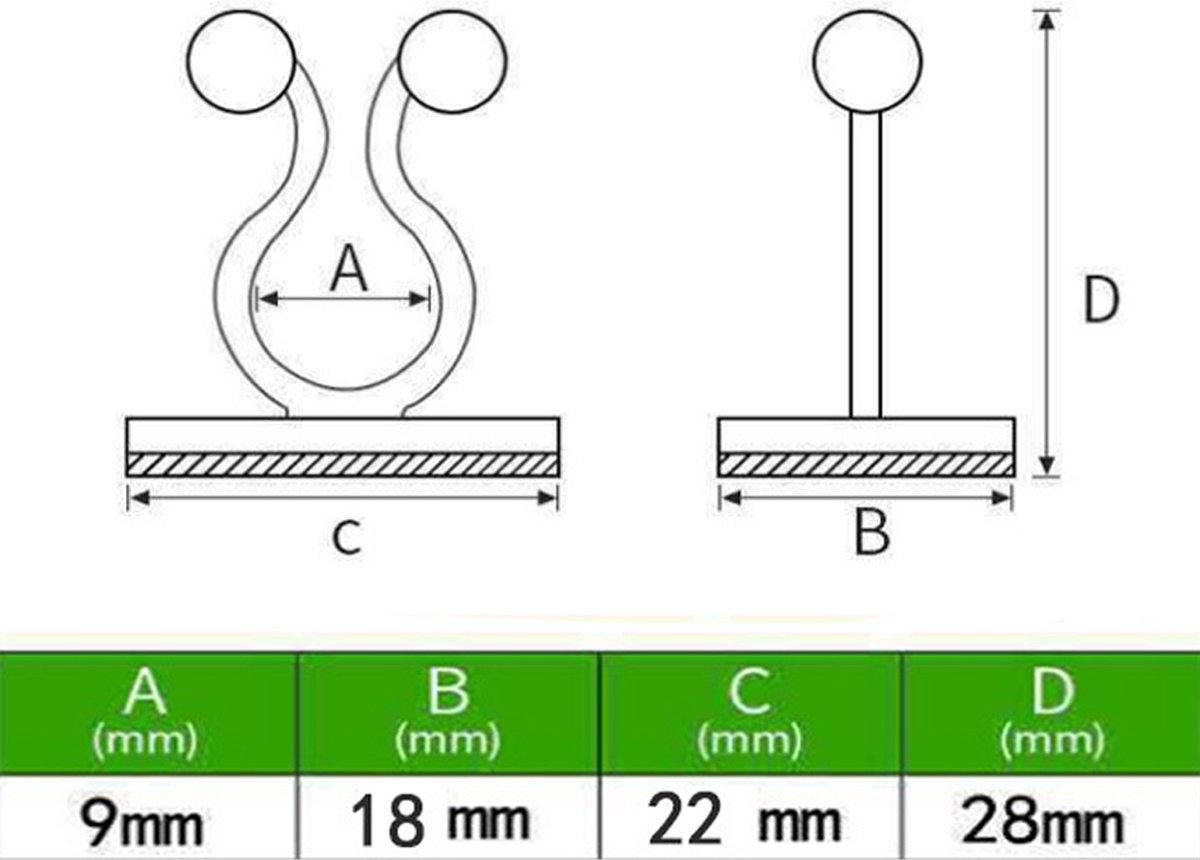 Plant Clips - Climbing Plant Guide - Tie Up - Plant Support - Garden Clips - Cable Organizer - Wall-Mounted Plant Clips - For Indoor Use - Wall — image 5