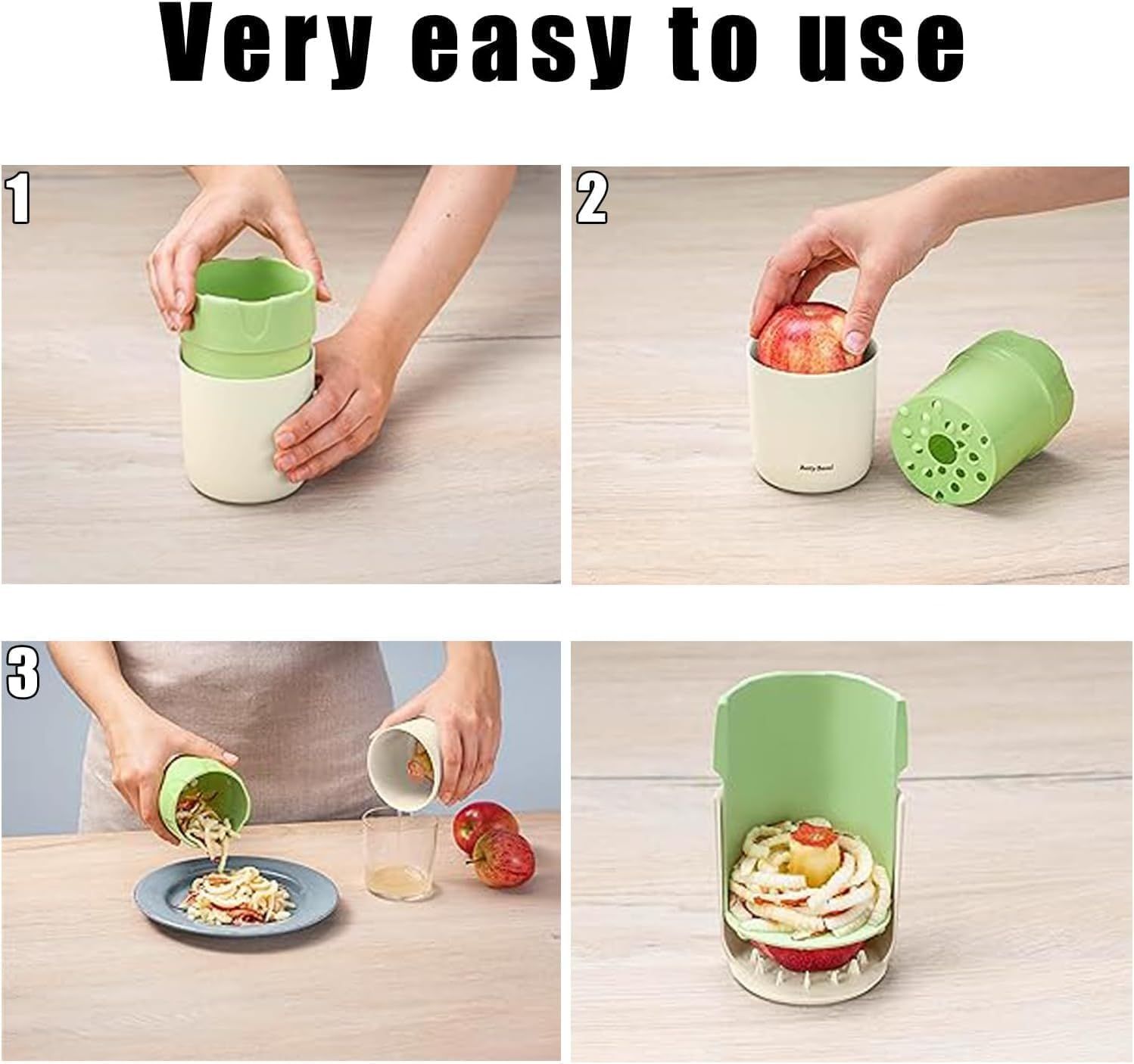 Handheld Rotary Cheese Grater,Cheese Grater Citrus Lemon With Food Storage Container Cheese Shredder Multifunctional — image 5