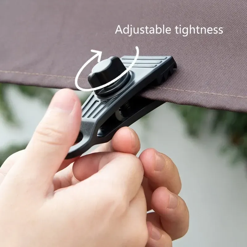 10Pcs Tarp Clips Lock Grip Tarp Clamps Pool Cover Clips Tent Fasteners Holder for Awnings Outdoor Camping β image 4