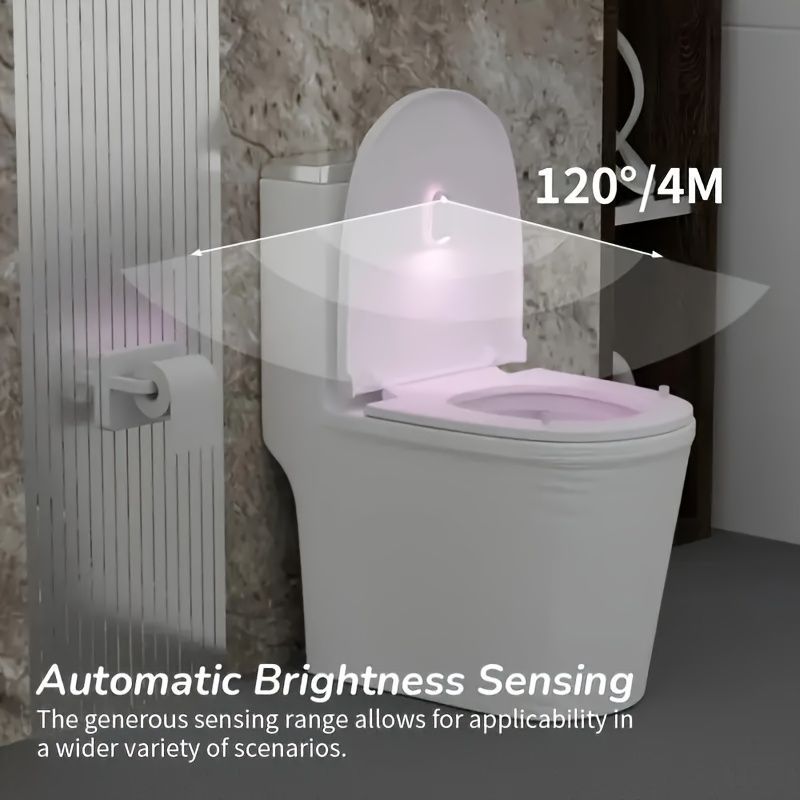 Motion Sensor Light 7-Color Night Light ABS Edge Light Stair Sensor Light - Multi-color - Size 01 — image 5