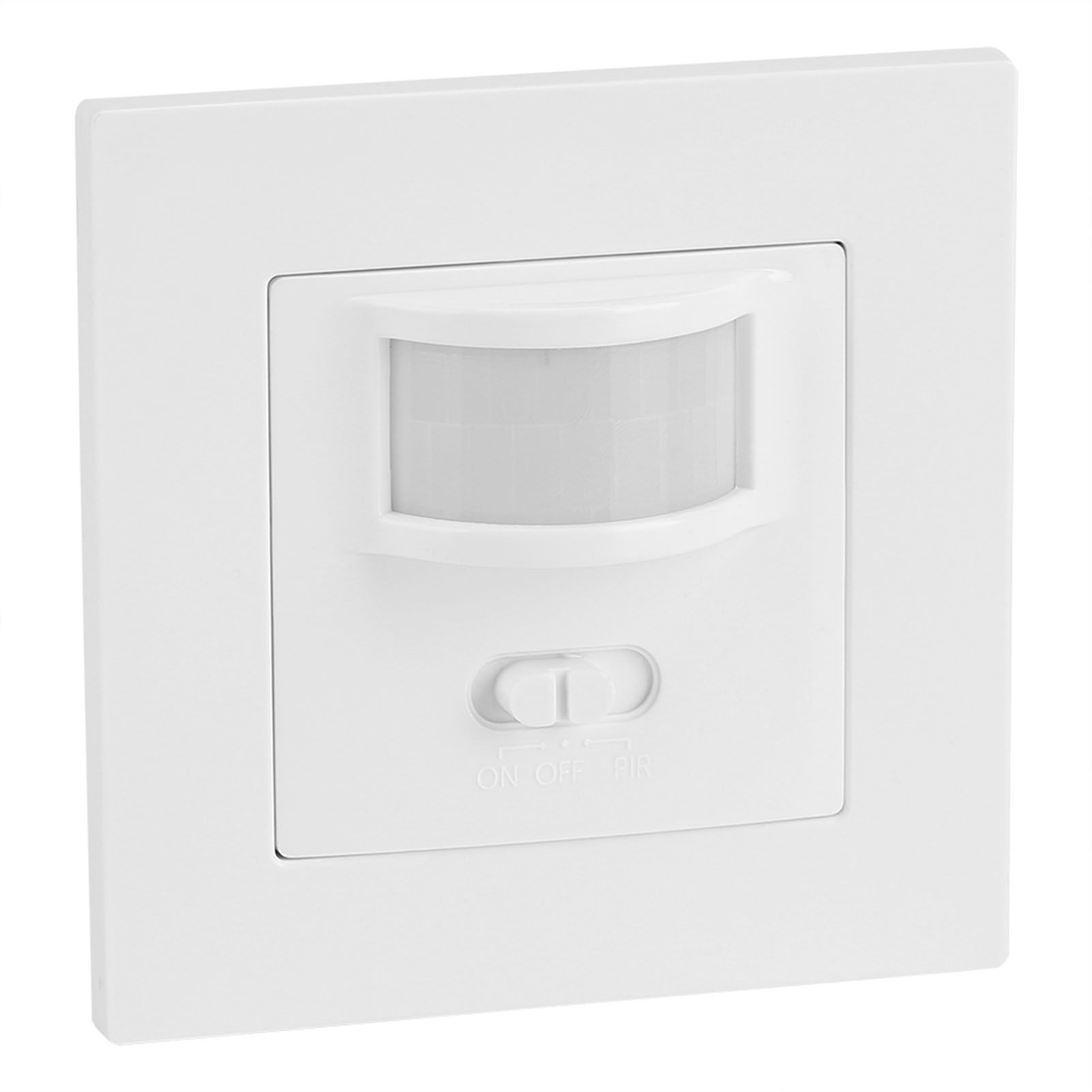 AC 110V‑240V Infrared PIR Motion Sensor Recessed Wall Lamp Light Bulb Switch — image 6
