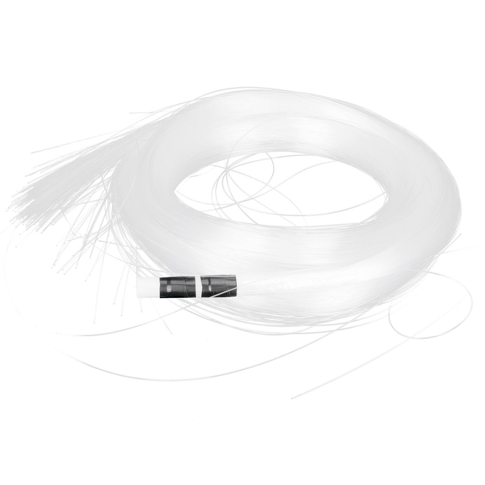 200Pcs 3 Meters Optical Fiber Cable PMMA Plastic Glowing Optical Fiber Curtain Decoration — image 2