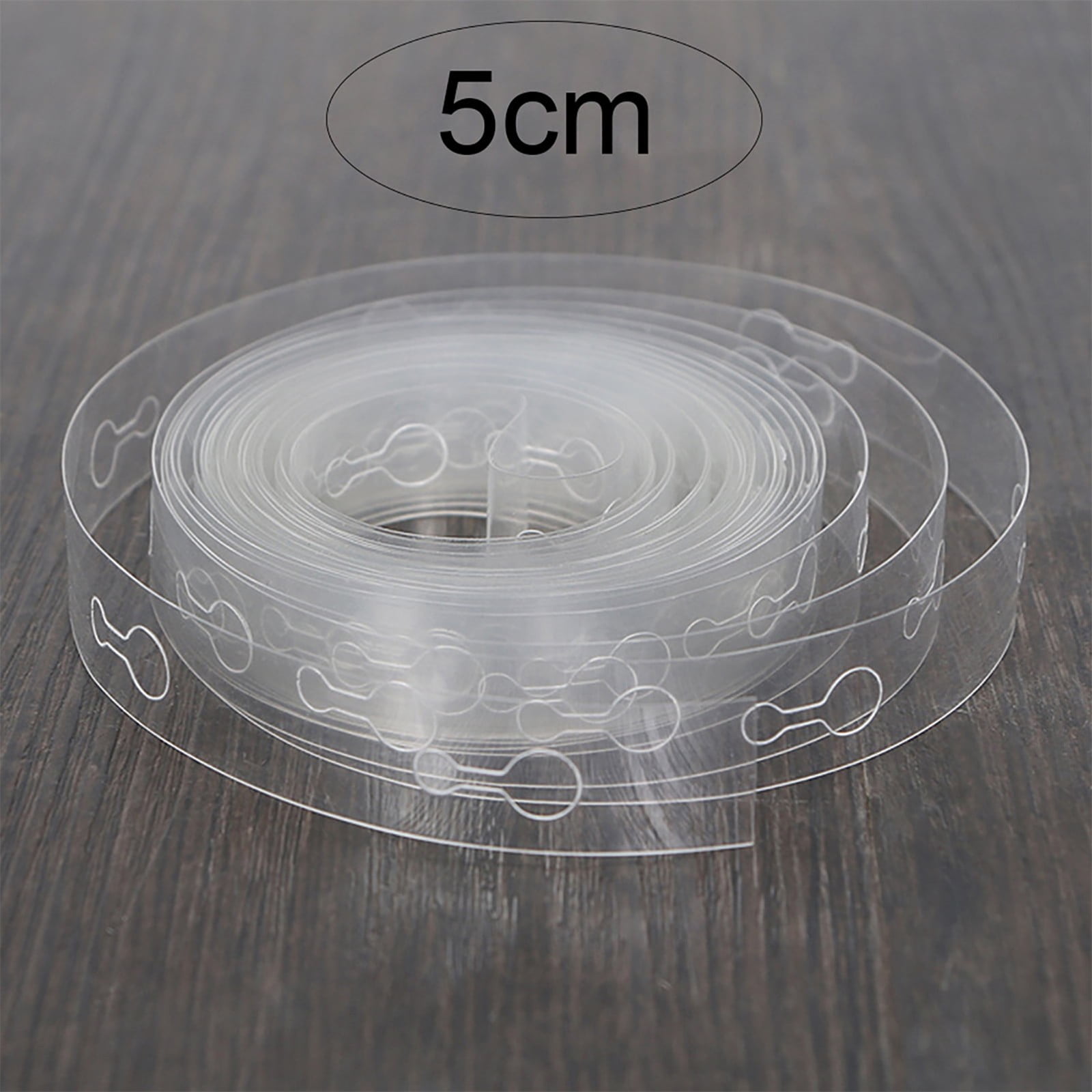 Adhesive Tape Handmade Tape 5M Transparent Flexible Plastic Balloon Tape Strips for Birthday 110 Holes Balloon String with Hole Design for Easy Balloon Fixing — image 5