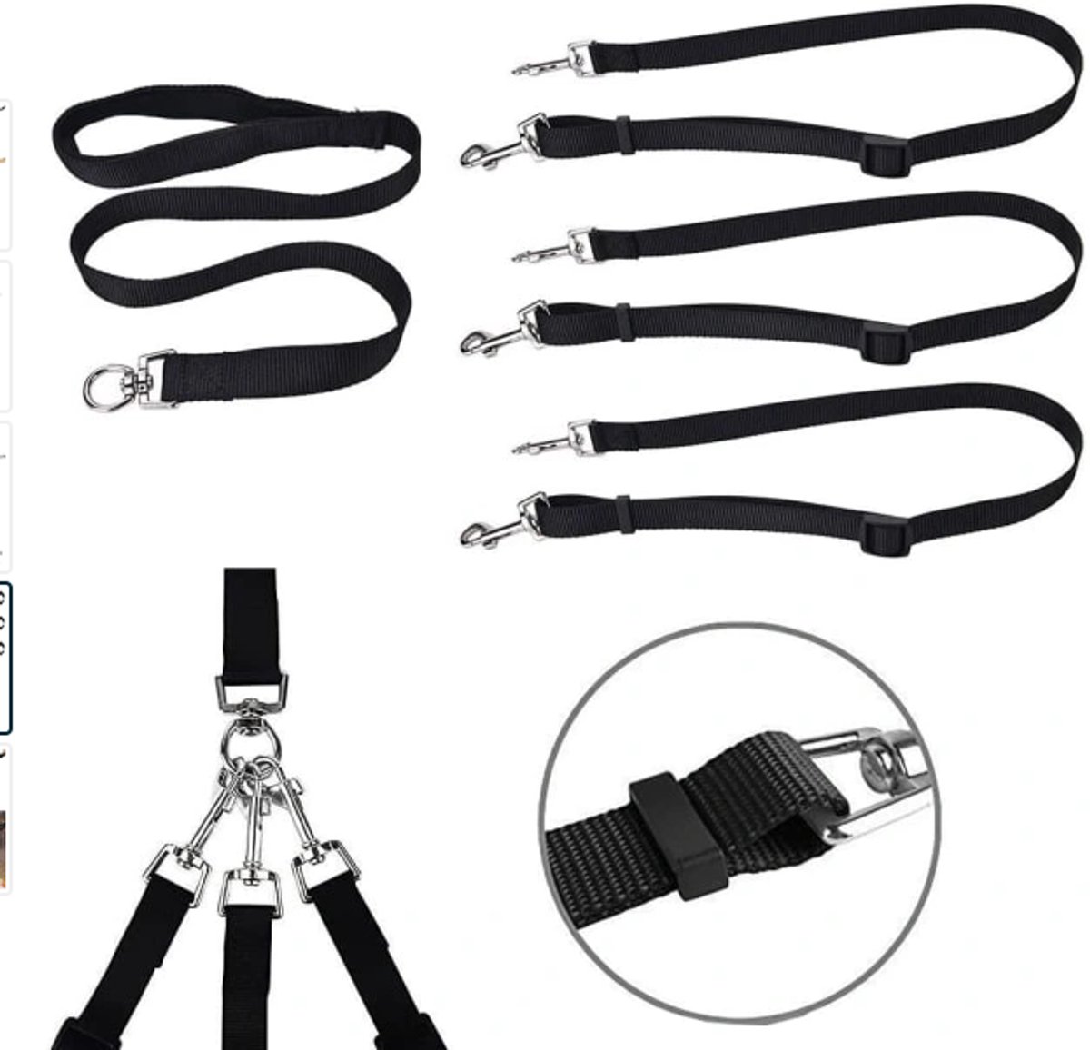 3-in-1 Dog Leash – Adjustable, detachable, for medium-sized dogs — image 2