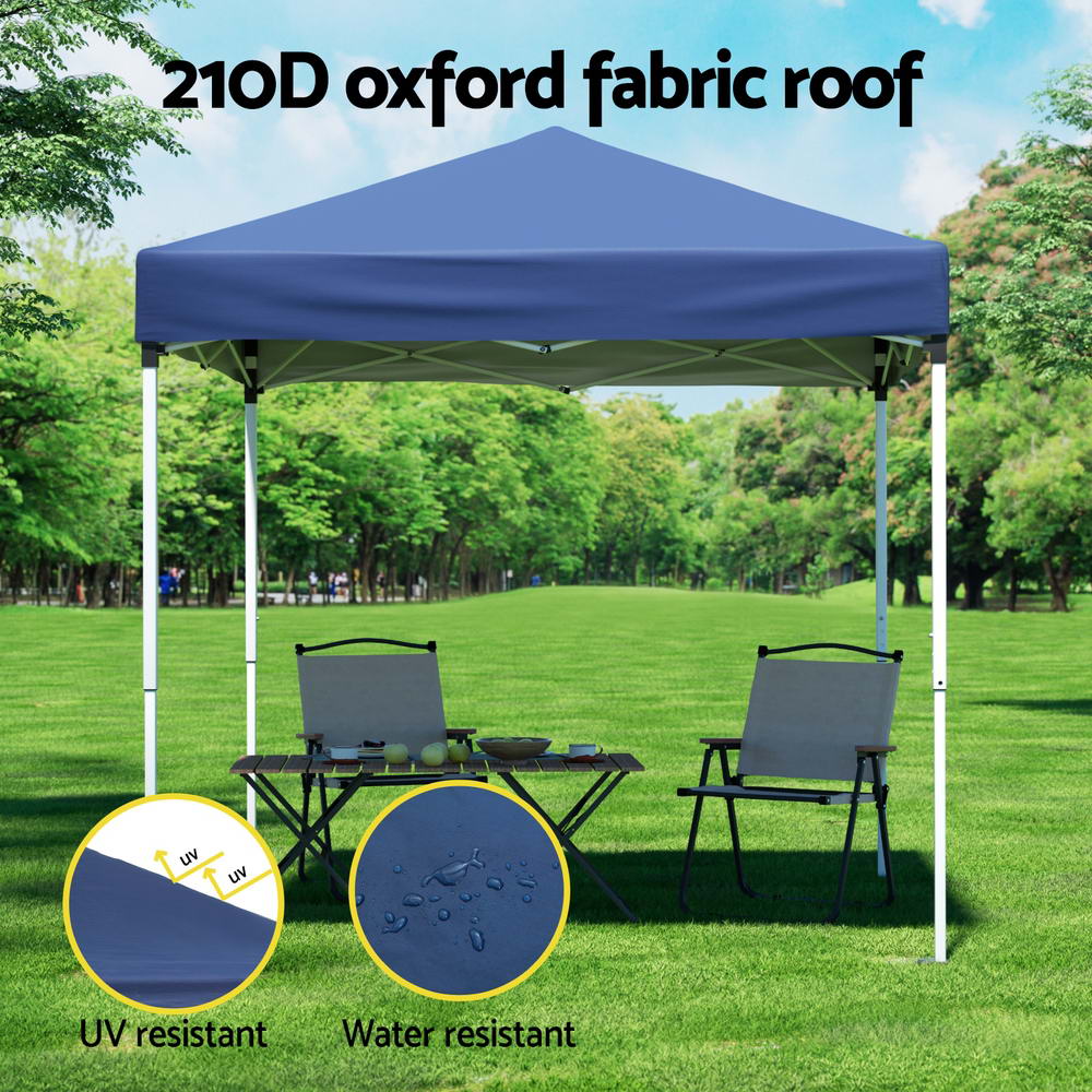 Instahut Gazebo 2x2m Outdoor Patio Garden Marquee Shade Blue โ image 4