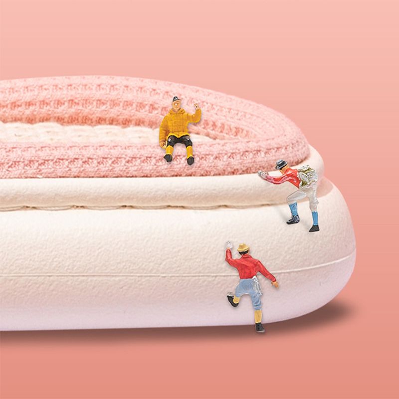 Slipper Comfortable Quick Drying Breathable Skidproof Women Sandal for Home Bedroom Pink 38/39 for 37-38 โ image 5