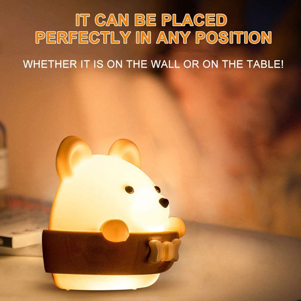 Punch Free LED Night Light Remote Control Night Light Eye Protection Kids Night Light for Bedroom — image 3
