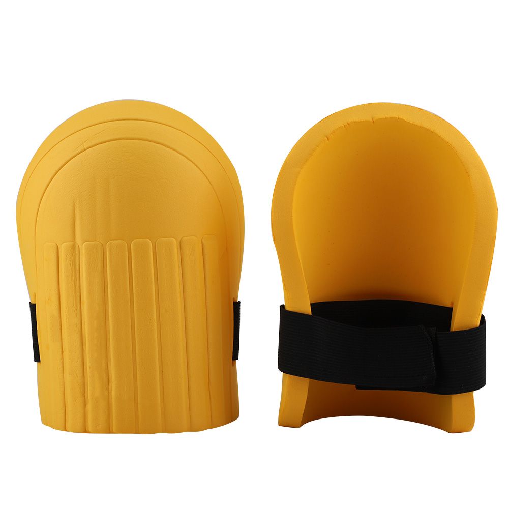 1 Pair of EVA Knee Pads Kneelet Protective Gear for Construction Gardening Flooring (Yellow) โ image 2