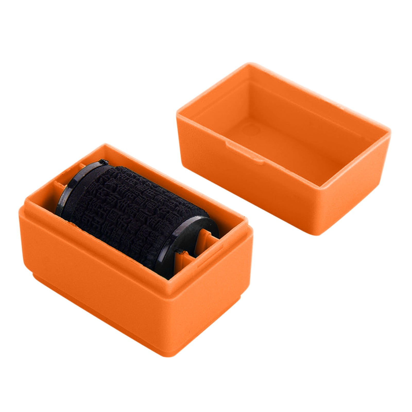 Privacy Identity Theft Roller Stamp, Confidential Express Envelope Data Blocker Security Seal Applicator, 2 ml, Orange