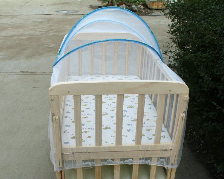 Universal Baby Cradle Bed Safe Arched Baby Mosquito Net Pop-Up Mosquito Net Tent Baby Crib Netting Mosquito Repelling Net Baby — image 5