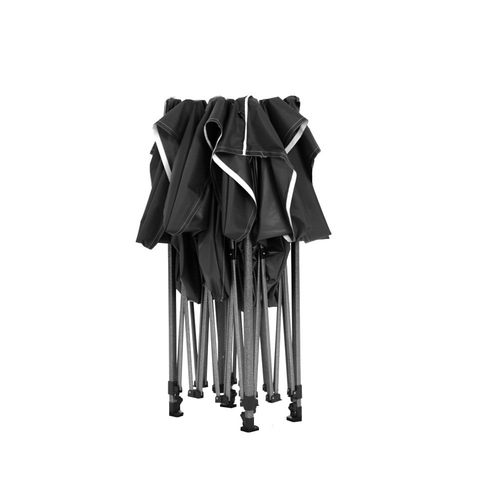 Instahut Gazebo 3x6 Pop Up Marquee Folding Tent Wedding Gazebos Camping Outdoor Shade Canopy Black โ image 3