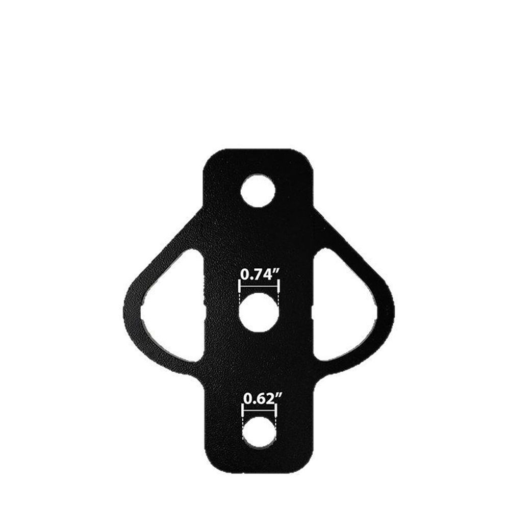 3-Way Hitch Adapter with 3/4″ Hardware Included - Golf Carts Garden Tractors Trailers Lawn Mowers Chains and Tow Straps — image 2