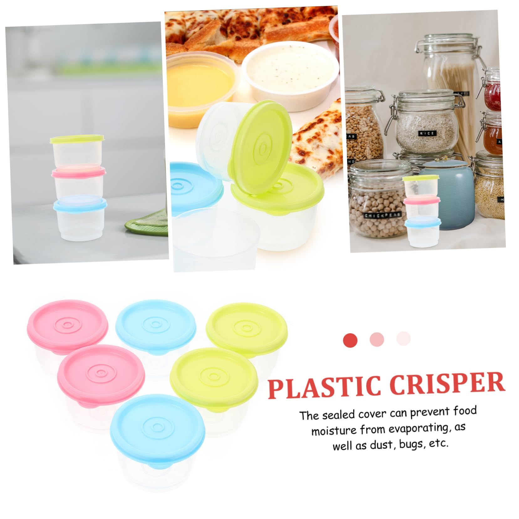 Containers 12 pcs Baby Food Storage Jars Baby Food Containers Reusable Small Baby Food Crisper 150ml Freezer Storage โ image 3