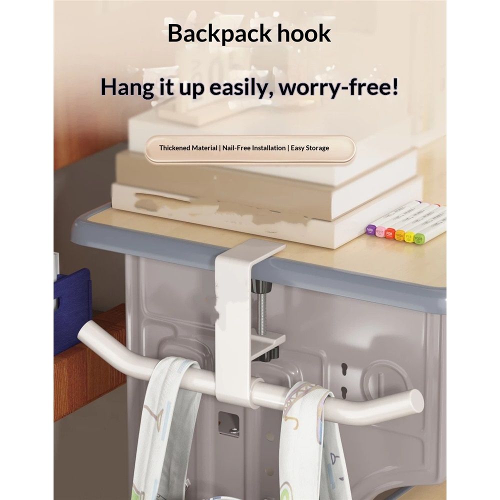 Adjustable Desk Hook for Bag with Capacity — image 4