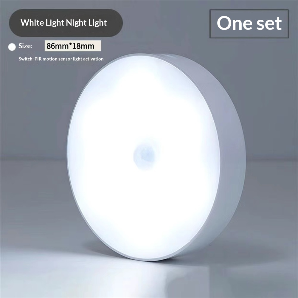 Motion Sensor Light Indoor, LED Night Light Closet Lights, Under Cabinet Battery Powered Ceiling Lights, AA Battery Operated Stick on Wireless Puck Lights for — image 2