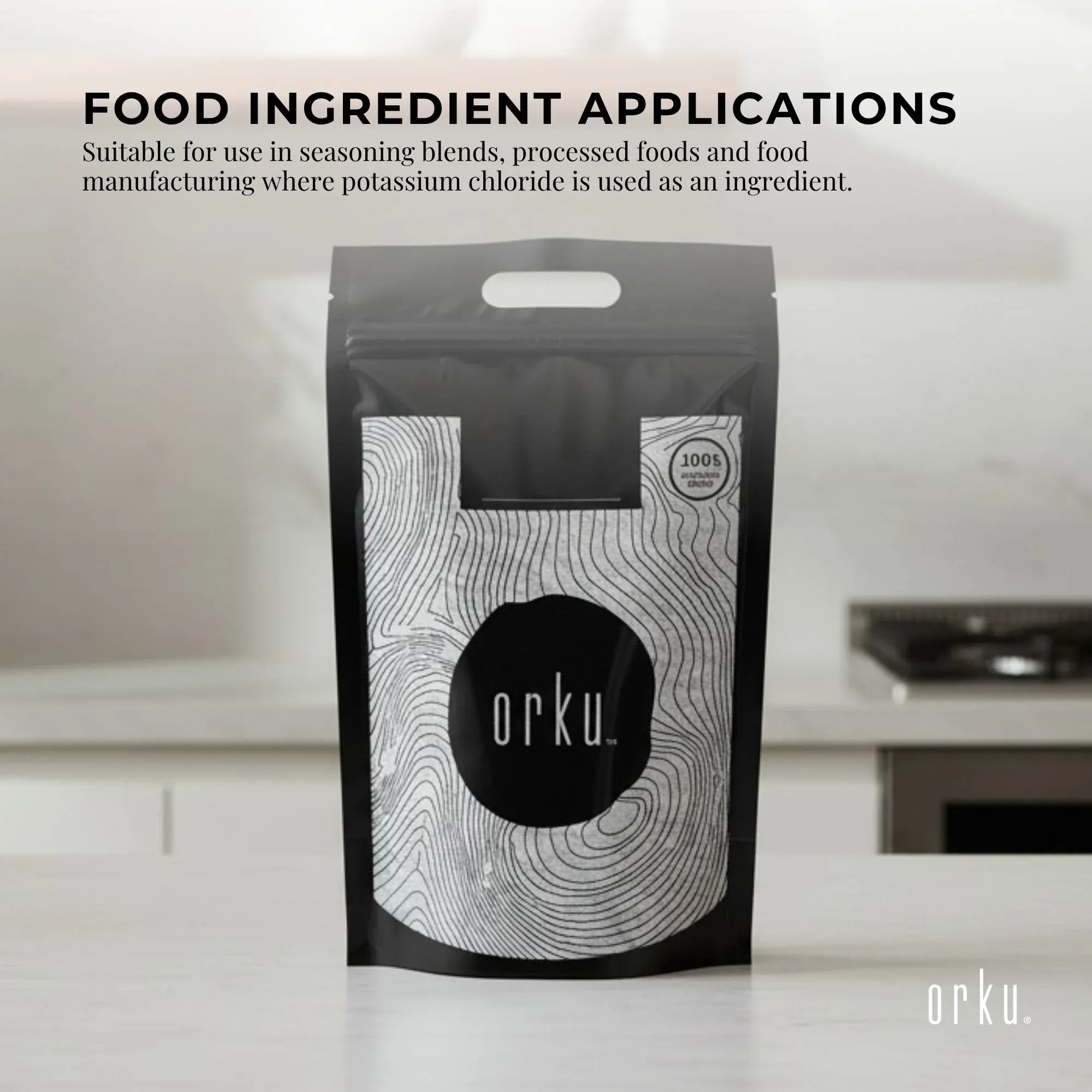 Orku 5Kg Potassium Chloride Powder (KCl) - Food Grade E508 Salt Substitute โ image 5