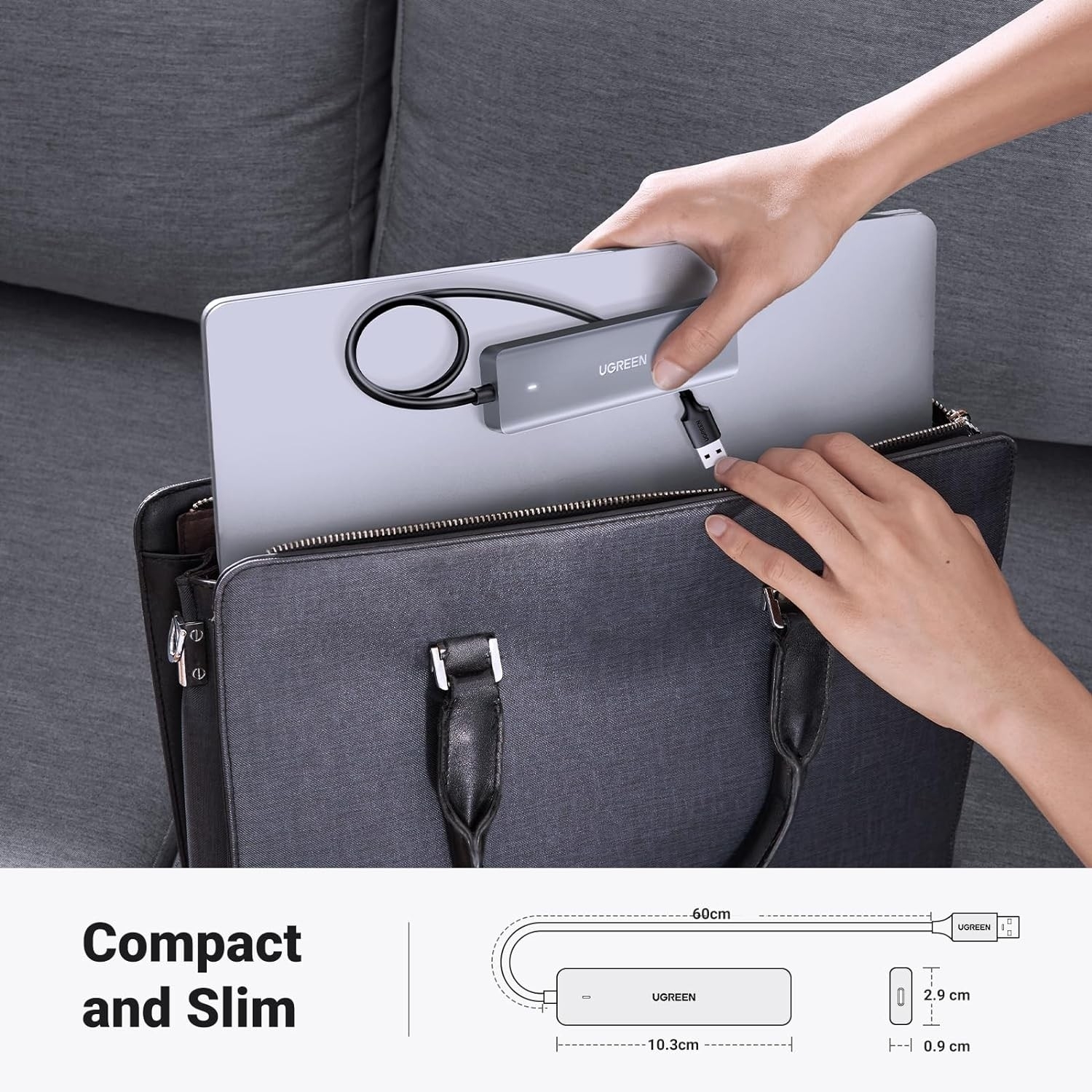 UGREEN 15920 4-Port USB 3.0 Hub โ image 5