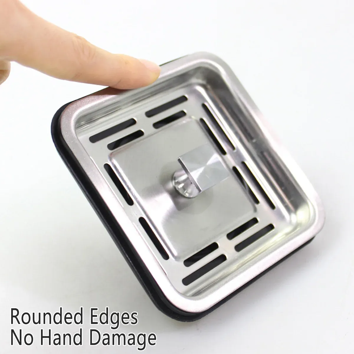 Kitchen Waste Disposer Square Lid Sink Plug Food Disintegration Drain Cover Tool โ image 6