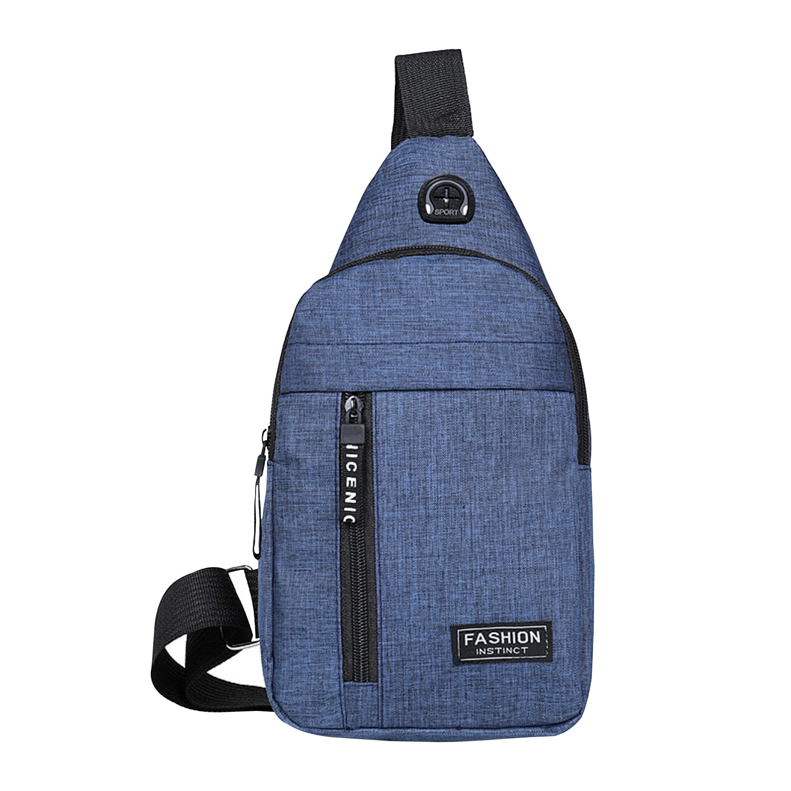 Sling Bag for Women, Crossbody Sling Backpack Small Sling Bag Multipurpose Crossbody Shoulder Bag Travel Hiking Backpack, Sling Bag for Men #2-Blue — image 2
