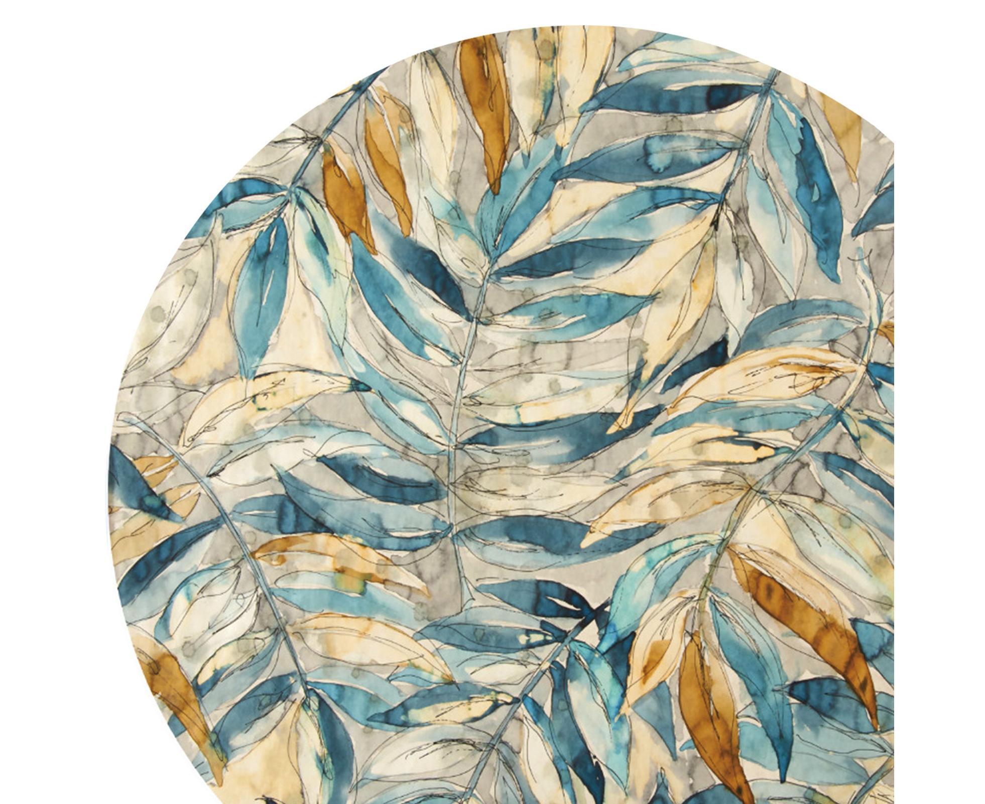 Beach Blanket Soft Absorbent Polyester Pretty Floral Printed Beach Towel for Picnic-18 โ image 3