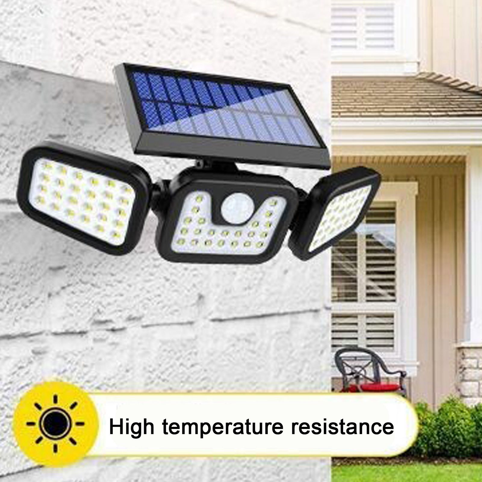Waterproof LED Solar Outdoor Lights With Motion Sensor — image 3