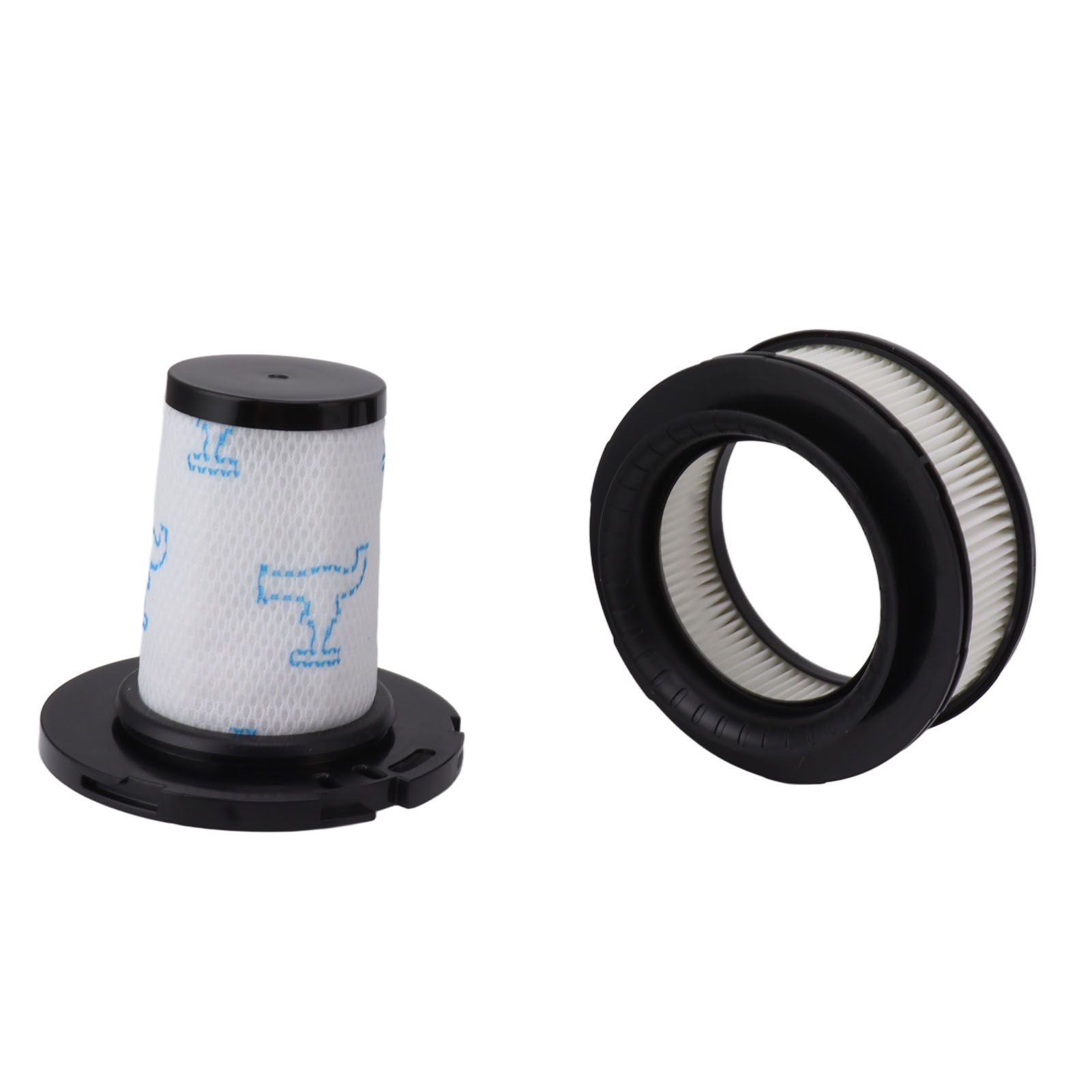 2PCS Vacuum Cleaner Filter Set ABS Washable Filter Replacement for Rowenta ZR009007 ZR009008 X Force Flex 11.60 14.60RH98xX RH99xx Parts Accessories โ image 2