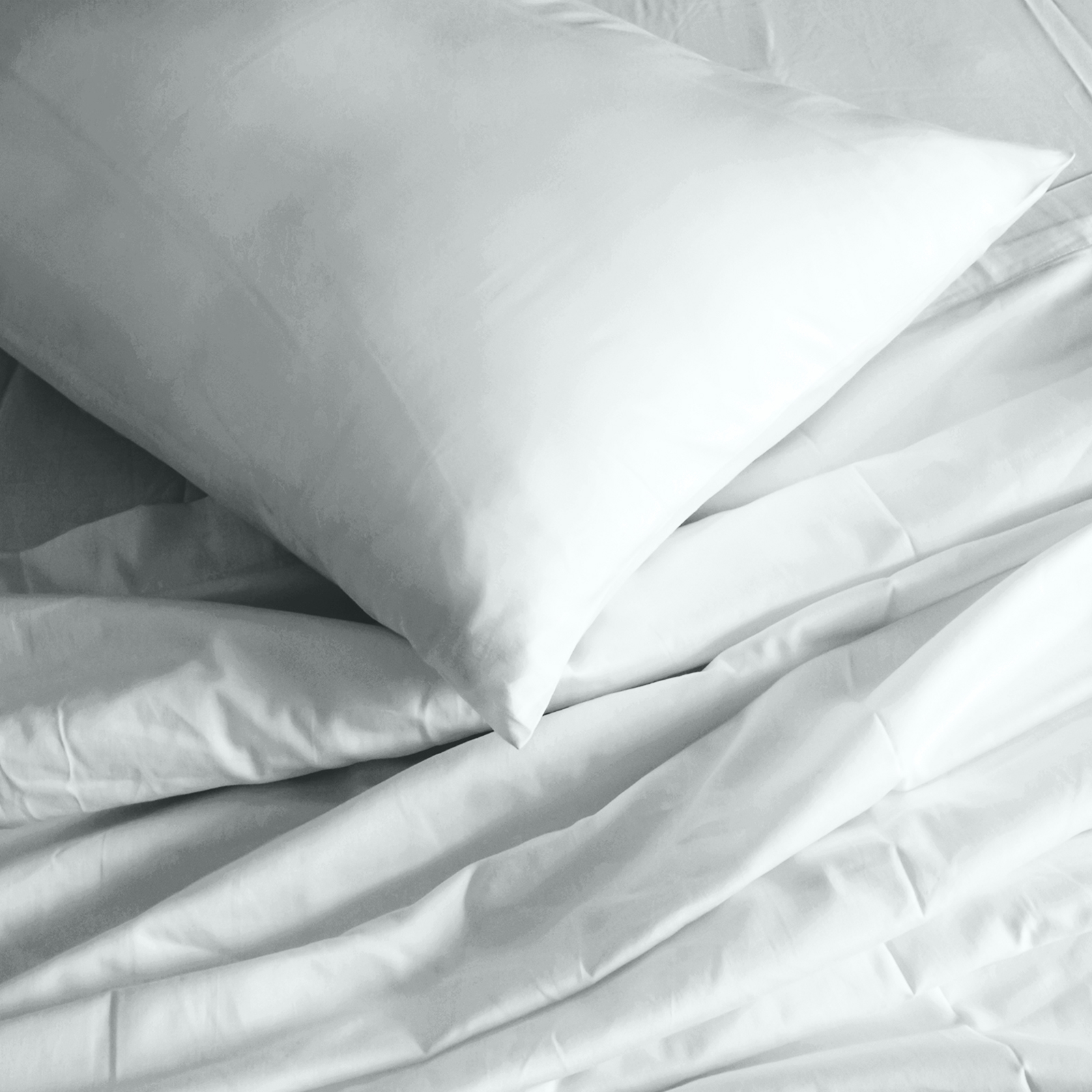 Royal Comfort 1000TC Hotel Grade Bamboo Cotton Sheets Pillowcases Set Ultrasoft - Queen - Cool Grey — image 5