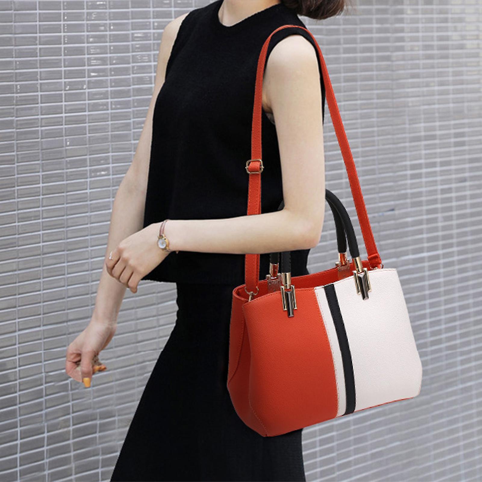 Women's PU Leather Tote Bag Large Capacity Waterproof Handbag โ image 4