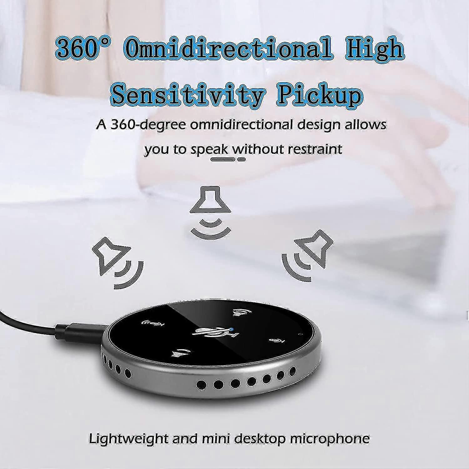 USB Conference Microphone - Omnidirectional Speakerphone for Meetings — image 3