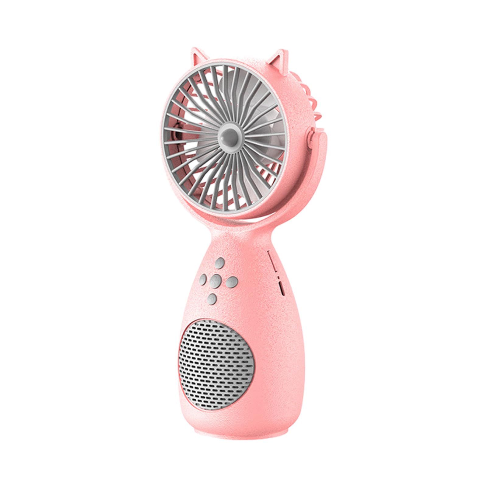 Wireless Speaker Portable Bluetooth Speakers Portable Handheld Mini Multifunctional Small Fan Bluetooth Speaker Integrated