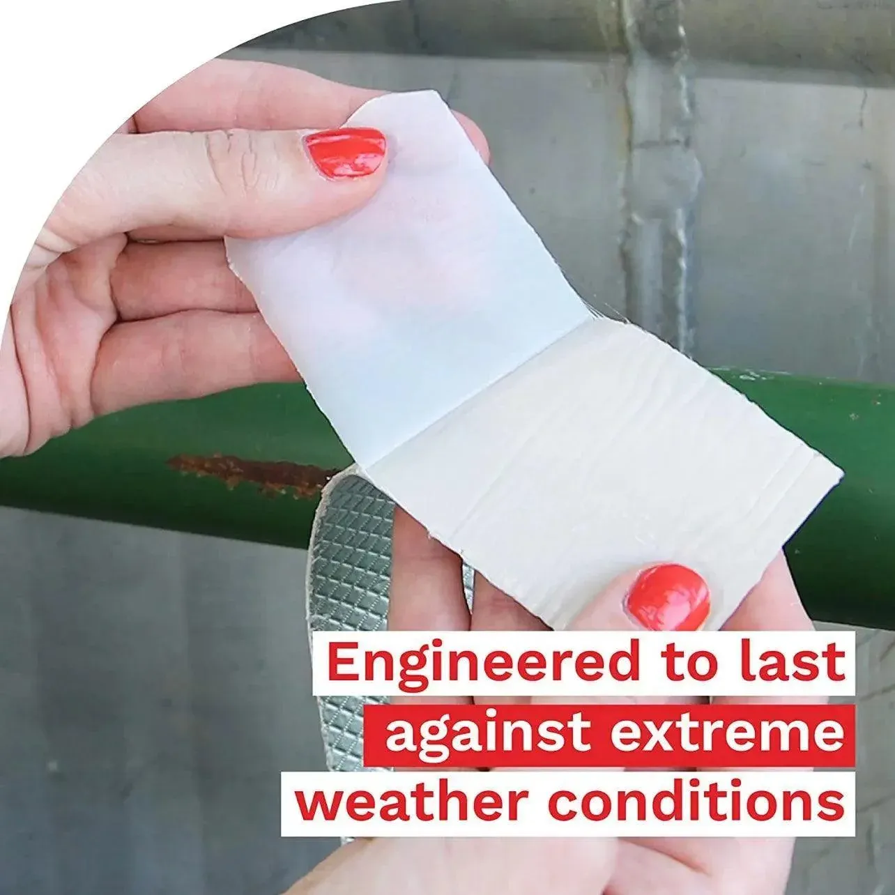 5M Waterproof Tape Butyl Rubber Aluminium Foil Roof Pipe Caravan Repair Flashing - 15cm*5m*1 Unit โ image 5