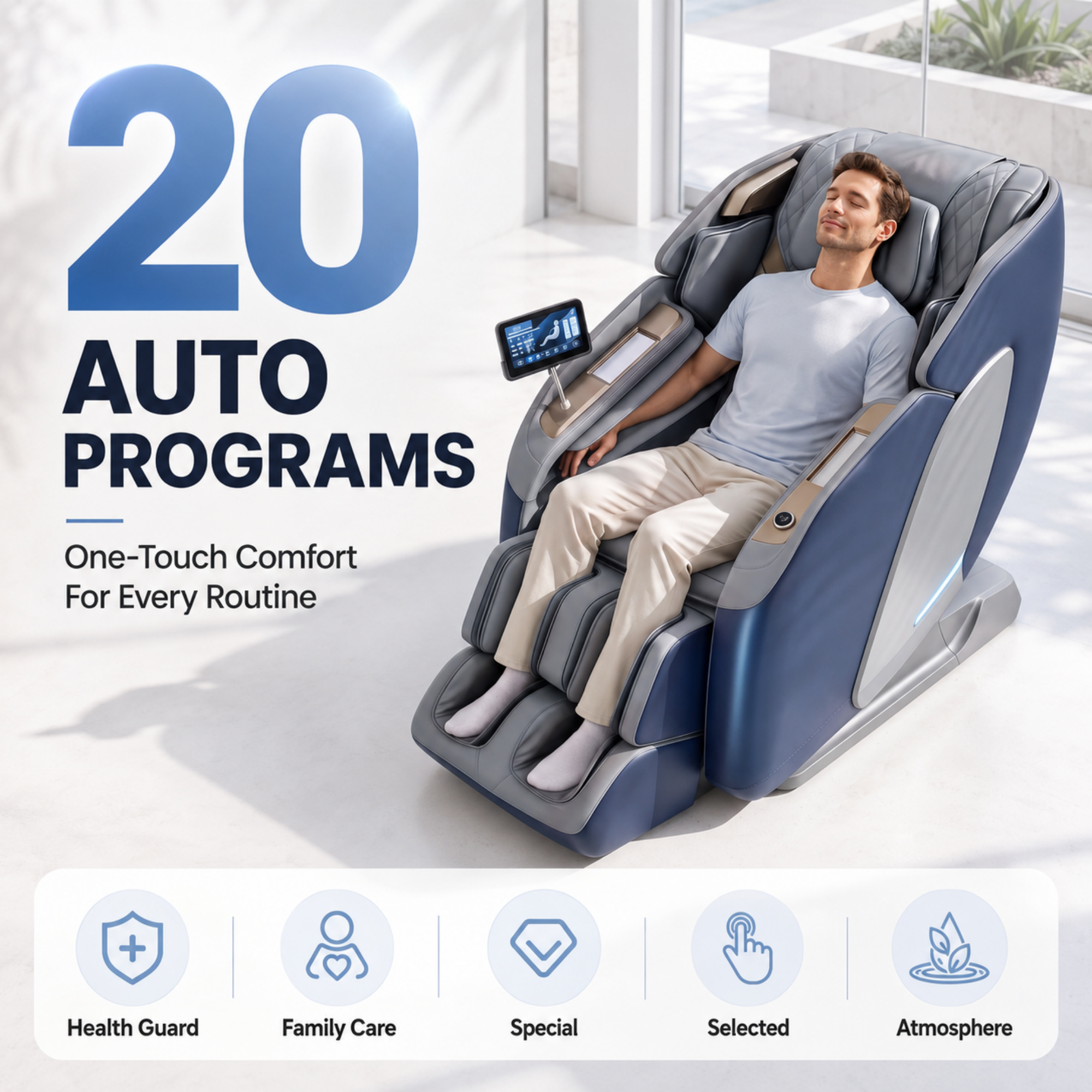 Livemor 4D Massage Chair With Heat And Body Scan โ image 4