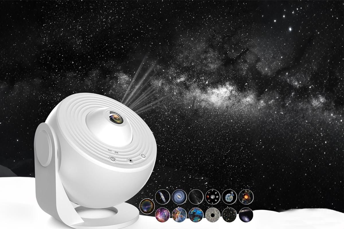 Galaxy Projector for Bedroom 13 Film Discs Projector - Black — image 5