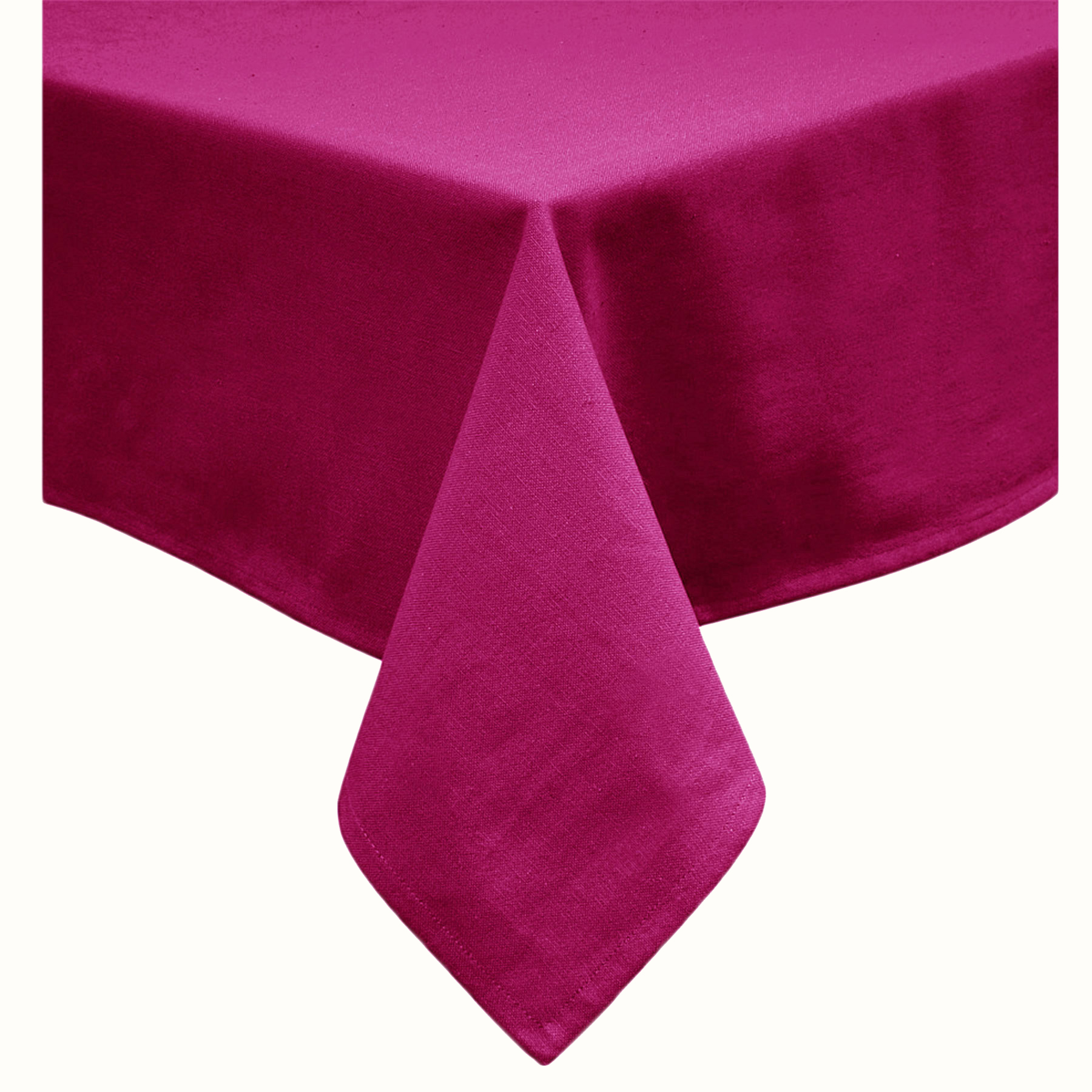 Hoydu Cotton Blend Table Cloth 160cm x 260cm - FUSCHIA