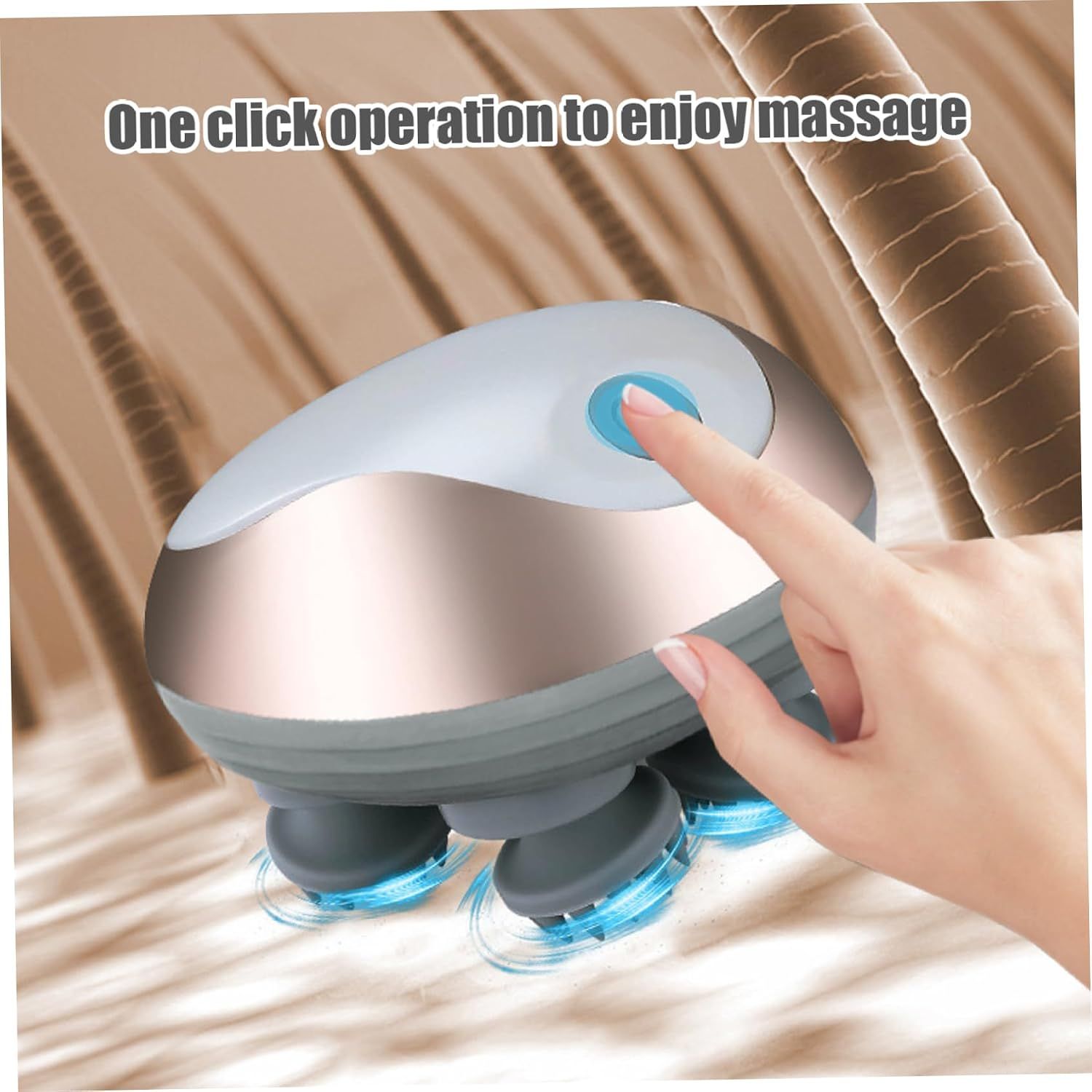 Electric Scalp Massager Cordless Waterproof 3 Modes for Hair and Body Relaxation — image 5