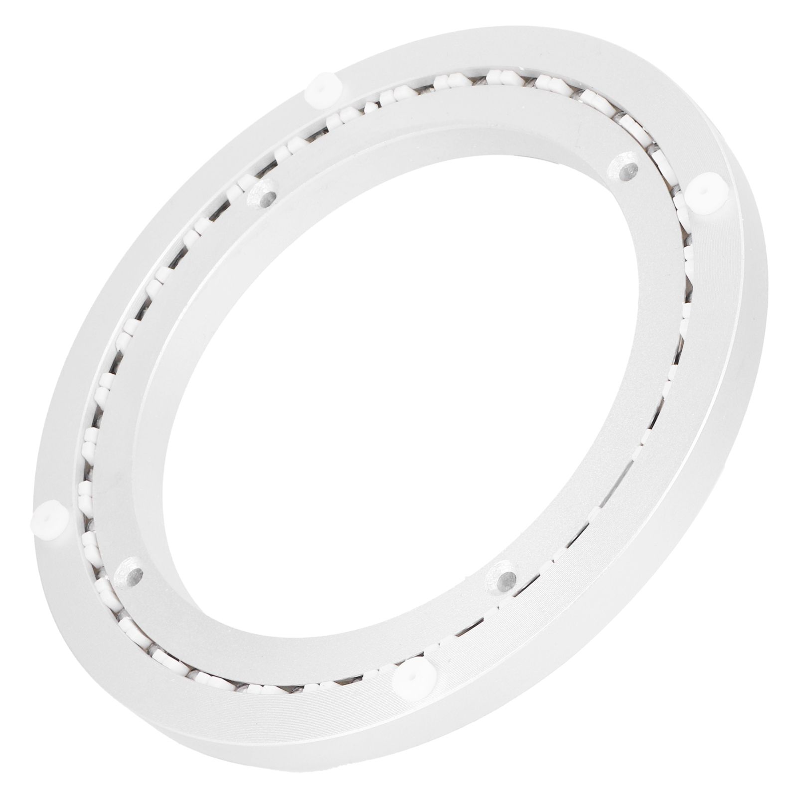 Heavy Duty Aluminium Alloy Rotating Bearing Turntable Round Smooth Mute Dining Table Plate8in — image 3