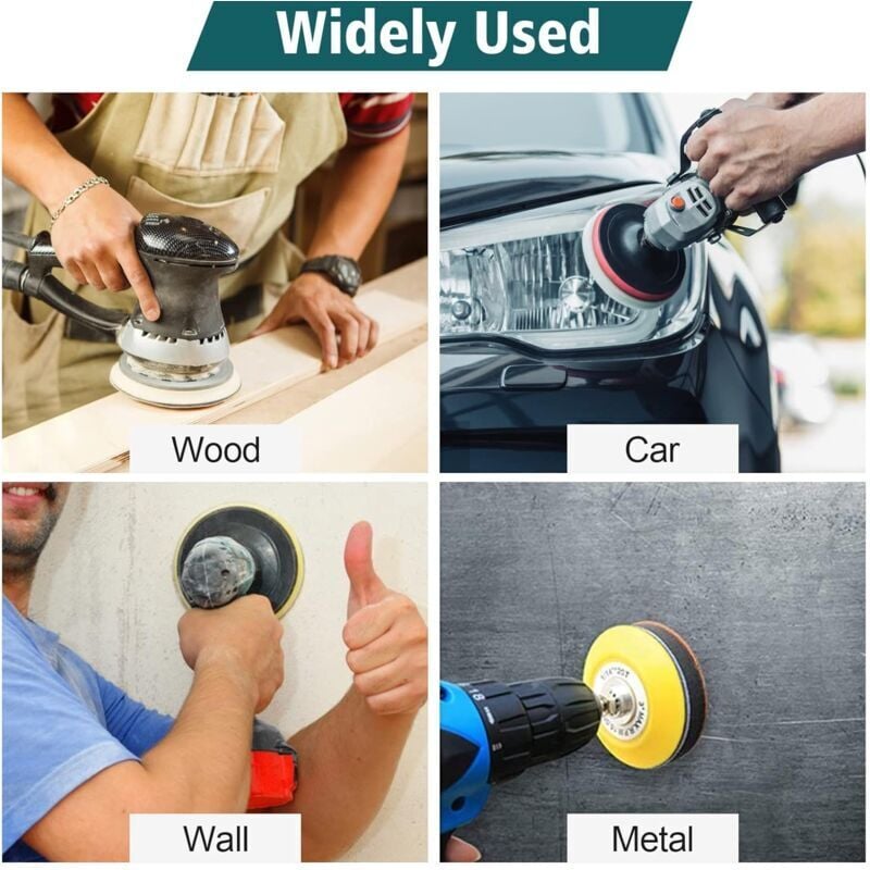 24-piece 50mm wet and dry sanding discs, 600-5000 grit, abrasive for polishing metal and wood — image 5