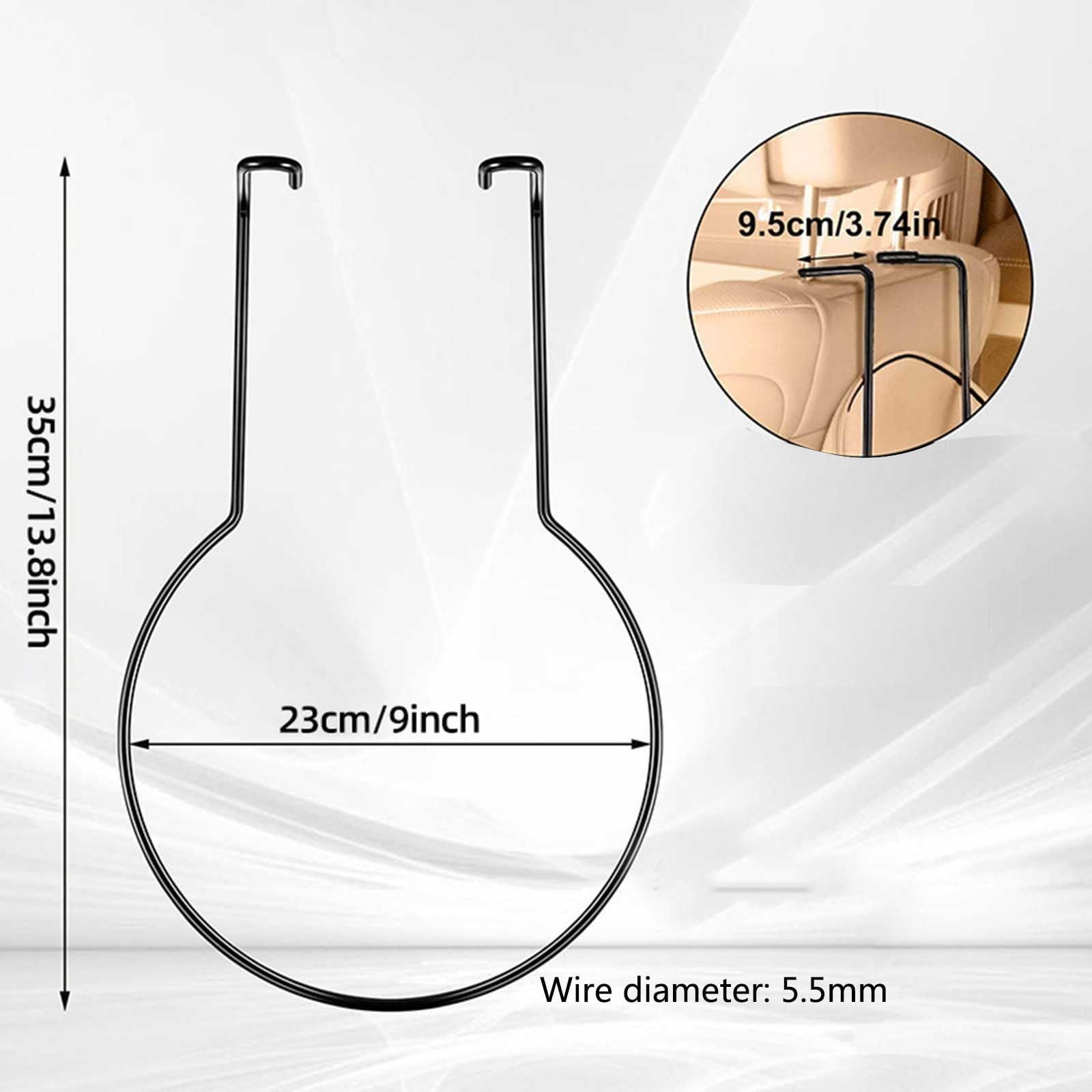 1pcs Cowboy Hat Holder Rack for Truck SUV Car Clothes Hanger Bar Coat Hanger Hard Hat Holder Western Cowboy Hat Stand — image 5