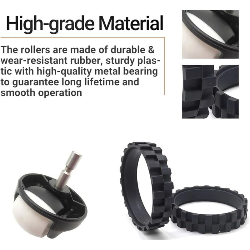 Set of Tires of Roue a Billes of Spare Compatible with the Series IRobot Roomba 500 — image 2
