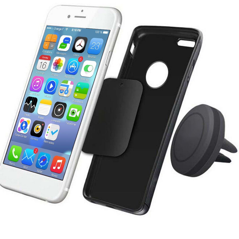 Air Vent Mount, Magnetic Car Phone Mount, Cell Phone Smartphone Car Holder, Universal Mobile Phone Stand for Edge — image 5
