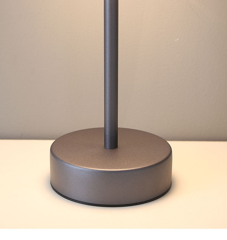 Yellow Modern Minimalist LED Table Lamp - Rechargeable Touch Control Desk Light — image 5