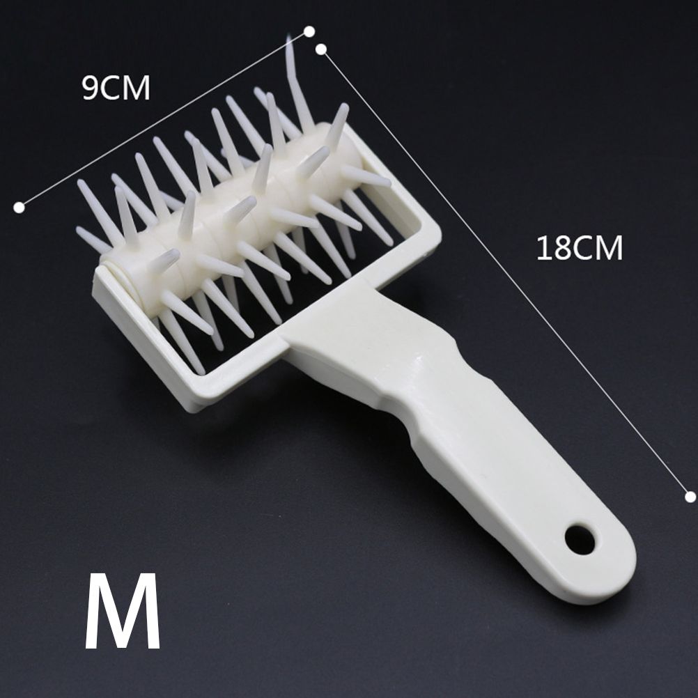 Pastry Pizza Plastic Dough Needle Wheels Roller Bread Hole Punch DIY Baking Tool — image 2
