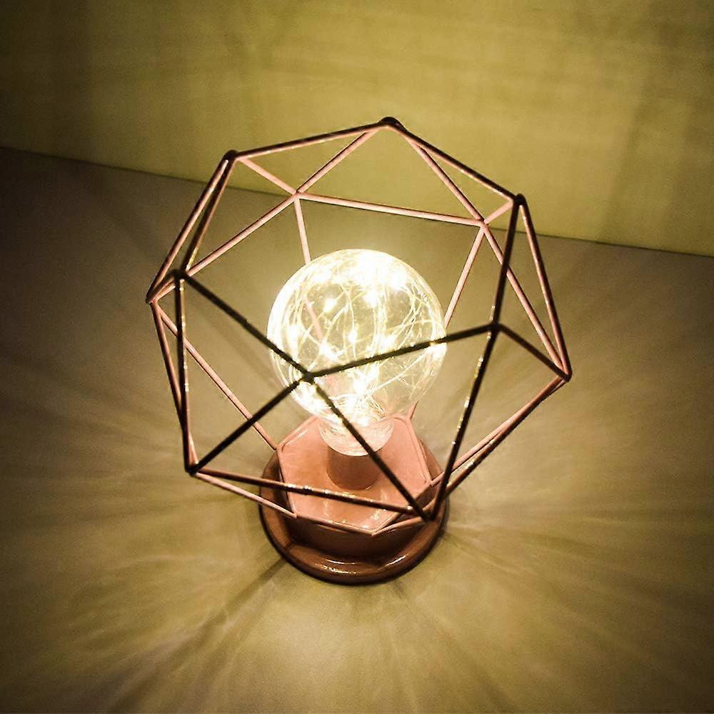 Desk Lamps Bedside Lamp Diamond Table Lamp Made of Nordic Wire Decorative USB LED Desk Lamp Battery-operated โ image 5