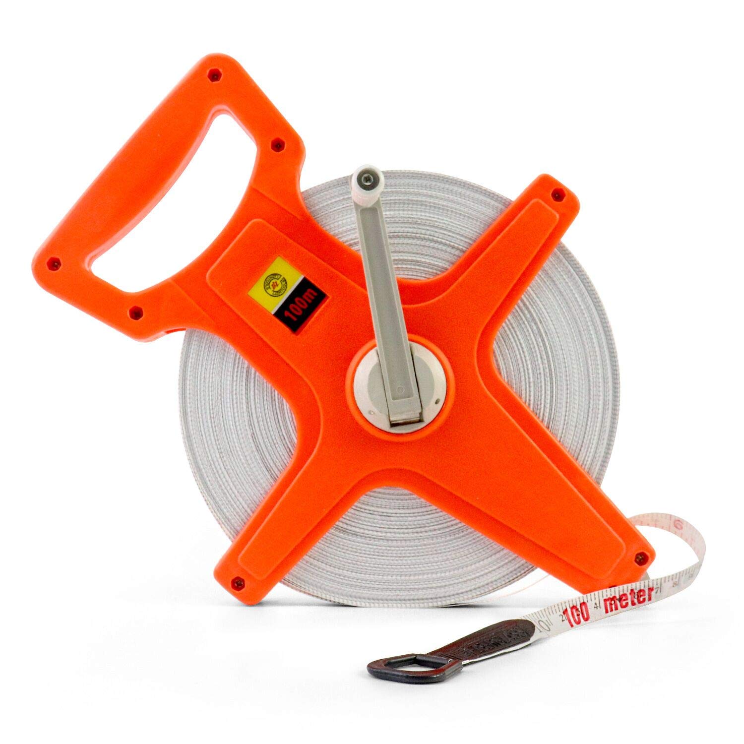 Tape Measure, 1/2" x 330' Open Reel Dual Sided Fiberglass Tape Measure for Engineer, Yard and Field, Measuring Tape