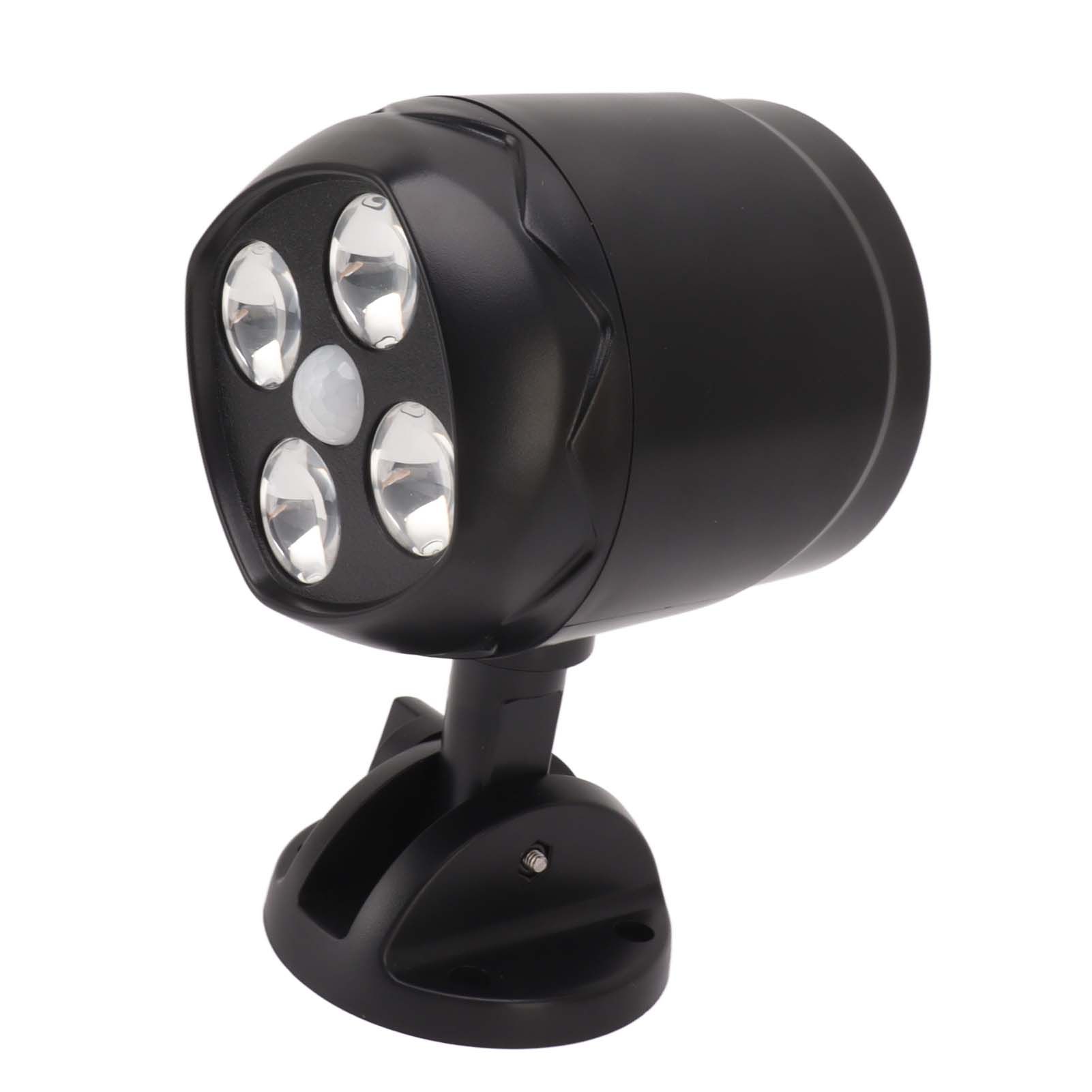 4 LED Spot Light Outdoor Waterproof Wall Mounted Rotating Projection Floodlight Spotlight with Motion Sensor for Yard — image 6